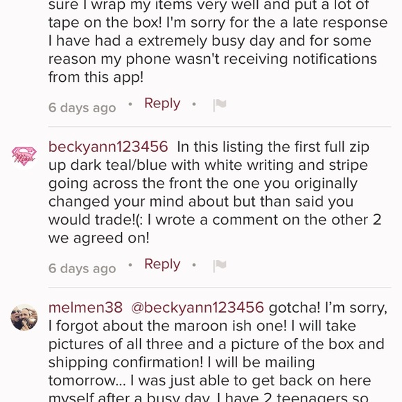 SCAM ALERT for VS Pink BEWARE! - Picture 7 of 8